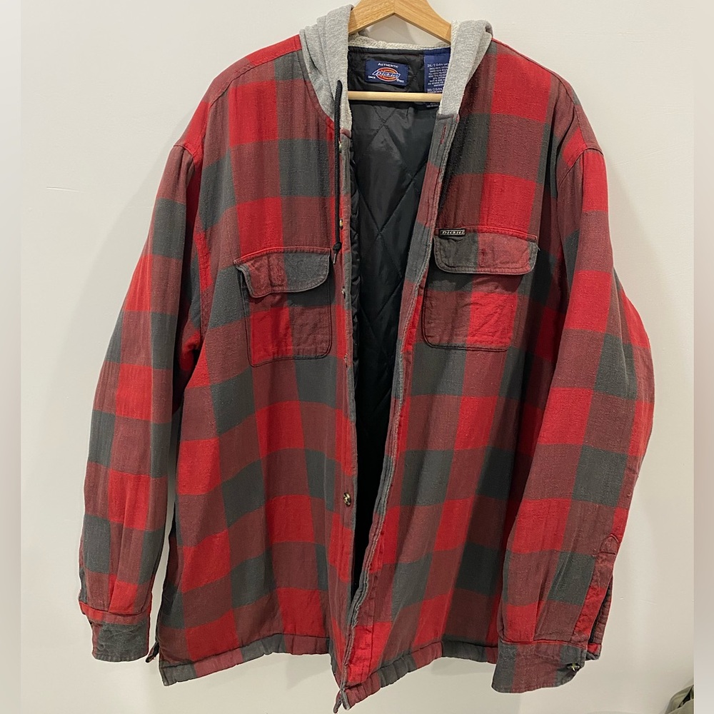 Dickies Shirt Jacket with Hoodie